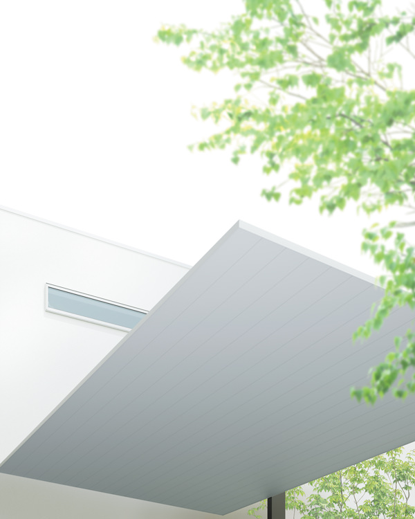 住宅外観になじむ質感とカラー