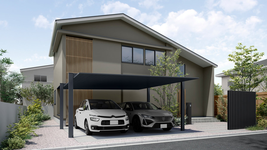 さまざまな住宅に合わせやすい調和性