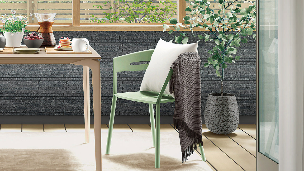 独特のフォルムと多彩なカラーで個性が光る空間を演出